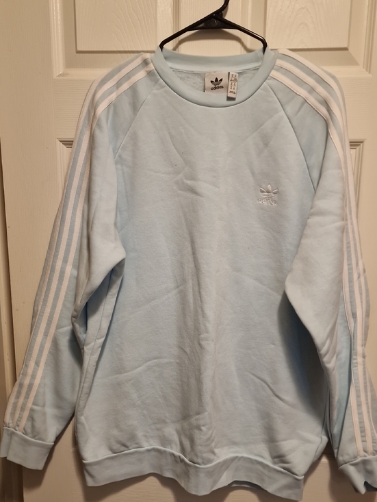 adidas Other - adidas Men's Light Blue Trefoil Crewneck Sweatshirt